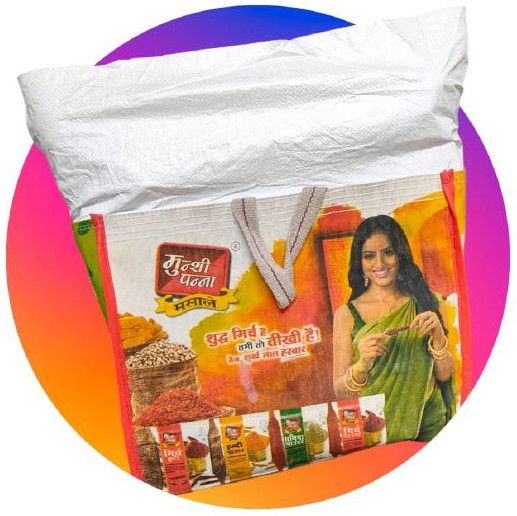 Munshi Panna PP Canvas Packaging Bag