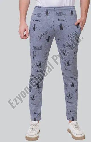 Mens Printed Track Pant