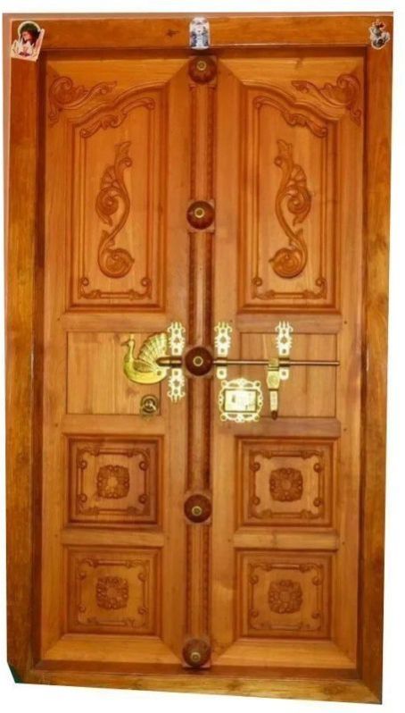 Sheesham Wood Carved Door