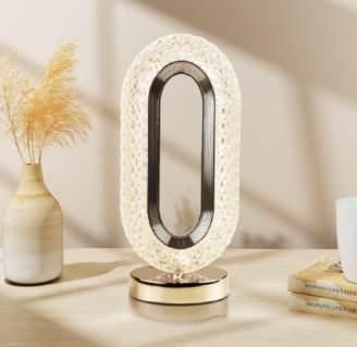 Crystal Table Lamp With Touch Control