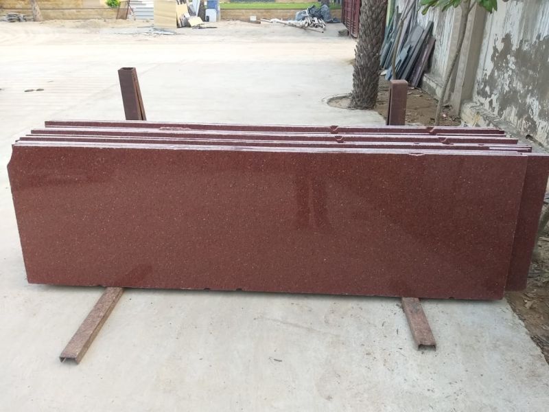 Gem Red Granite Slab