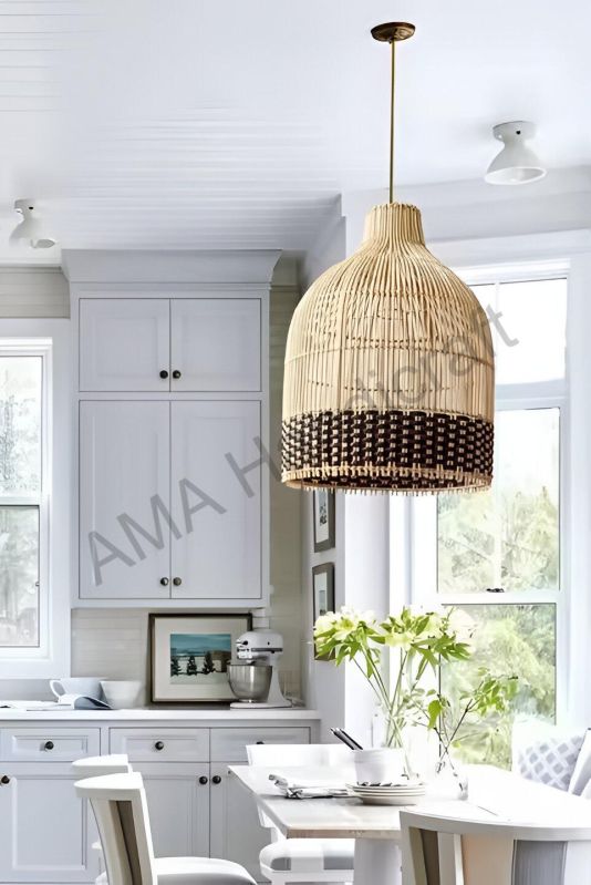 Rattan Bamboo Hanging Lamp