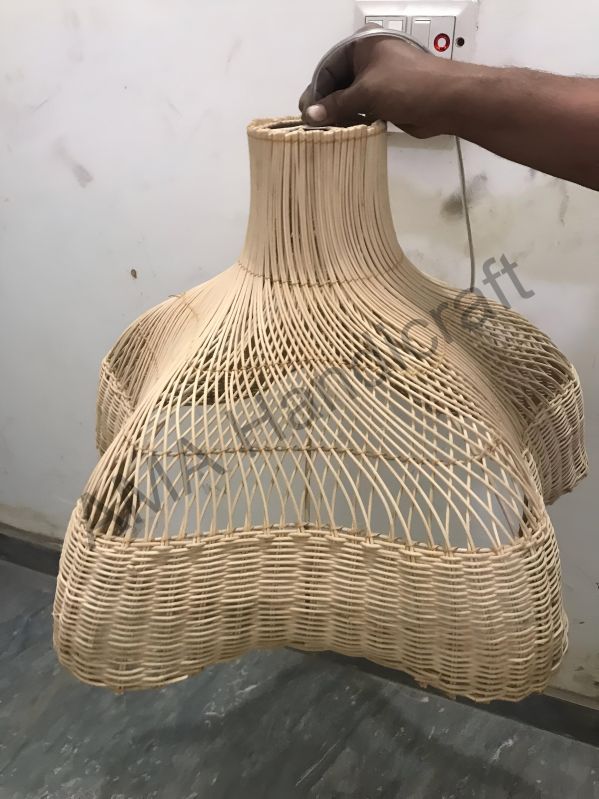 Rattan Cane Hanging Lamp