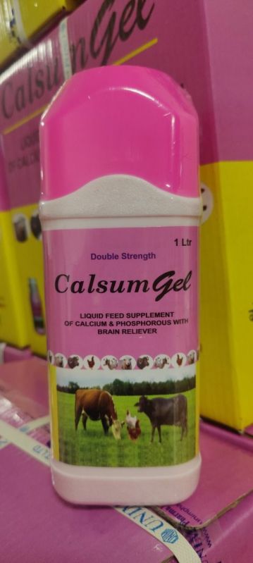 Calsum Calcium Phosphorus Gel Liquid Feed Supplement