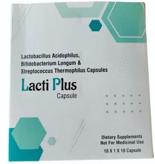 Lactobacillus Acidophilus, Bifidobacterium Longum and Streptococcus Thermophilus Capsule