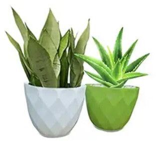 Plastic Diamond Flower Pot