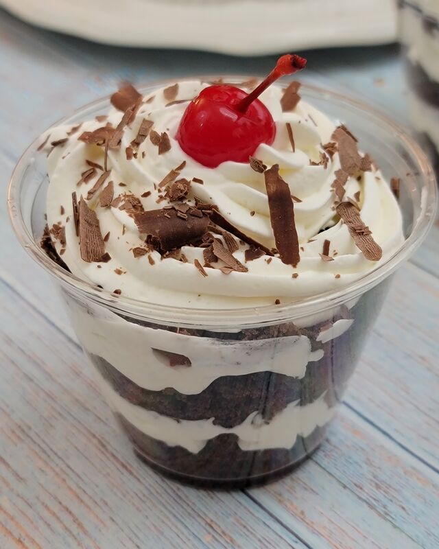 Black Forest Pastry Pudding