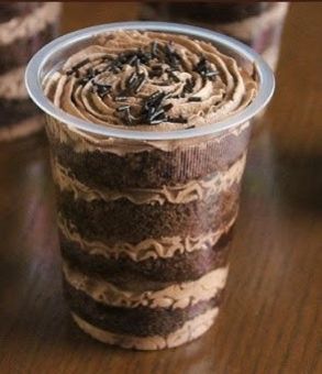 Chocolate Truffle Pastry Pudding