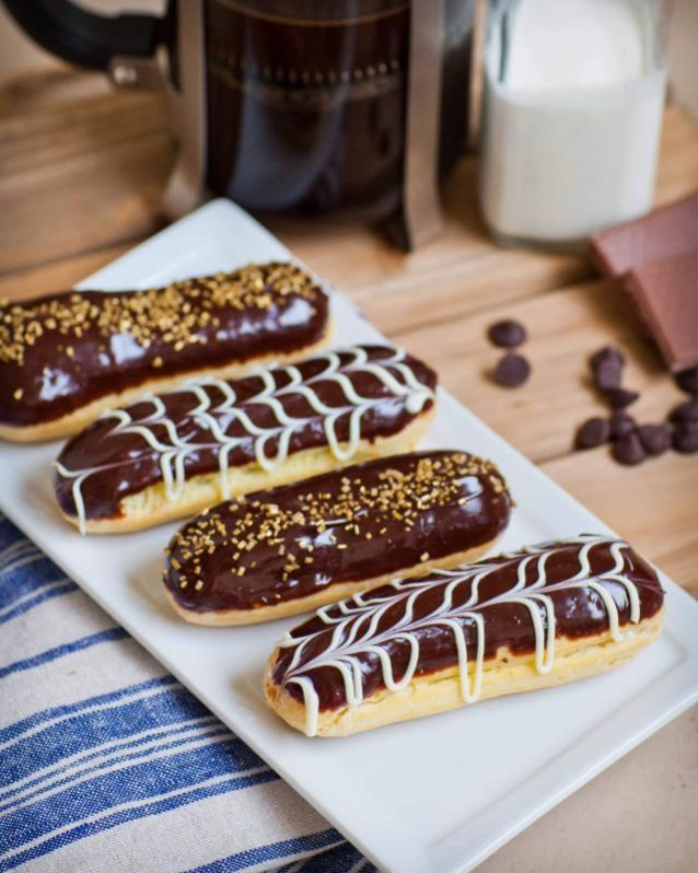 Eclairs Doughnuts