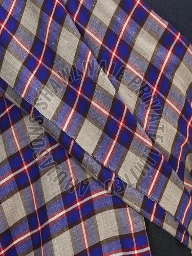 Mens Checked Pashmina Shawl