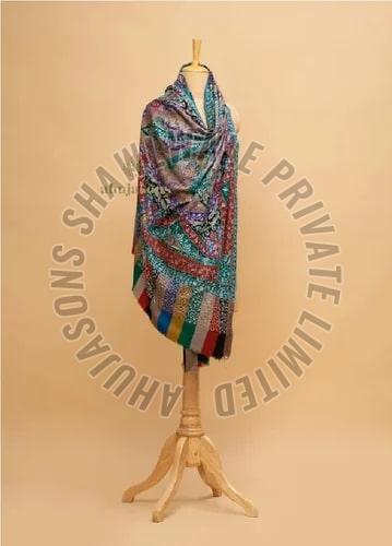SKU AS01295884 Kalamkari Pashmina Shawl