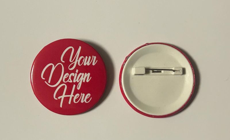 44mm Customized Button Badge With Pin