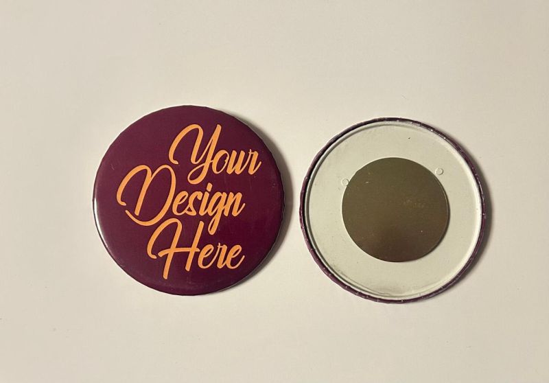 75mm Customized Button Badge With Magnet