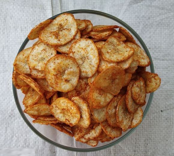 Spicy Banana Chips