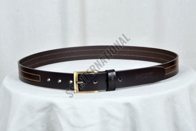 Mens Black Formal Wear Leather Belt