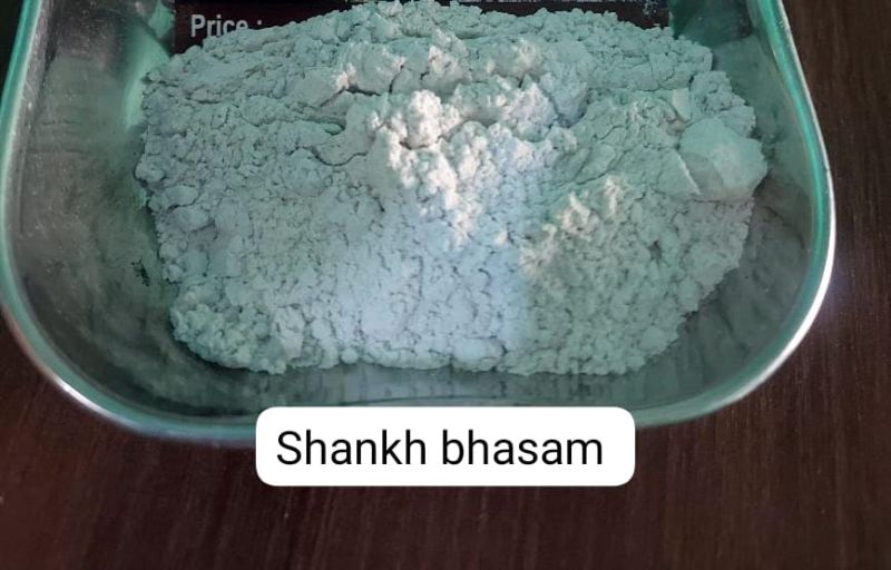 Shankha Bhasma, For Medicinal Use, Packaging Type : Bottle