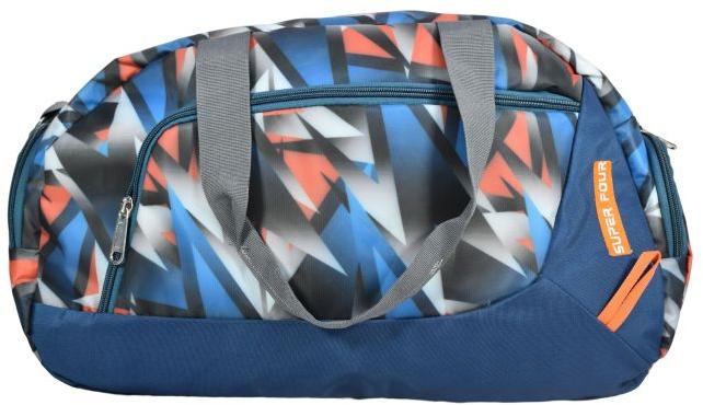 SuperFour Printed Polyester duffel bags, Technics : Machine Made