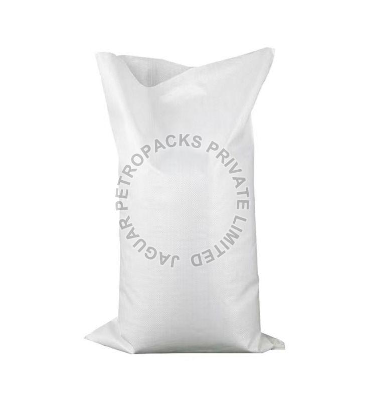 White Plain BOPP Woven Sack Bag, for Packaging, Size : Multisize