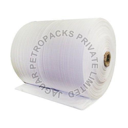 White Plain PP Woven Fabric Roll, Feature : Biodegradable