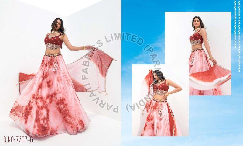 Ladies Chiffon Silk Lehenga Choli, Occasion : Party Wear, Festive Wear