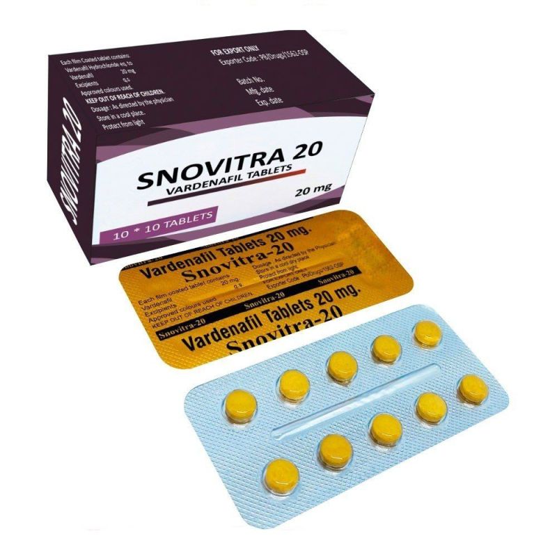 Snovitra 20mg Tablets