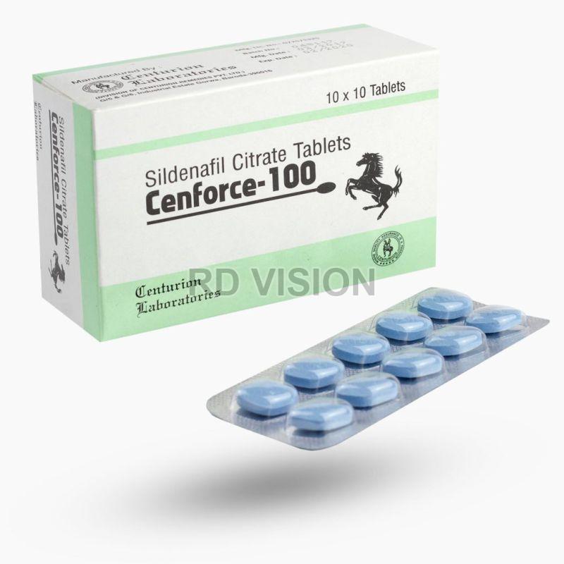 Cenforce 100mg Tablets, for Erectile Dysfunction, Medicine Type : Allopathic