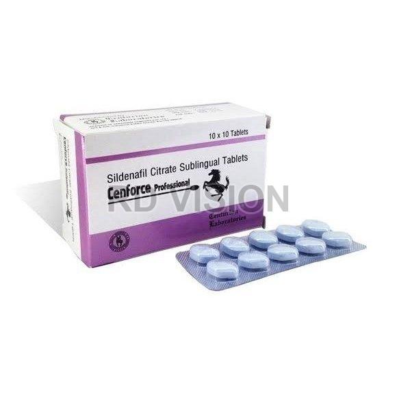 Cenforce Professional Tablets, for Erectile Dysfunction, Packaging Type : Blister