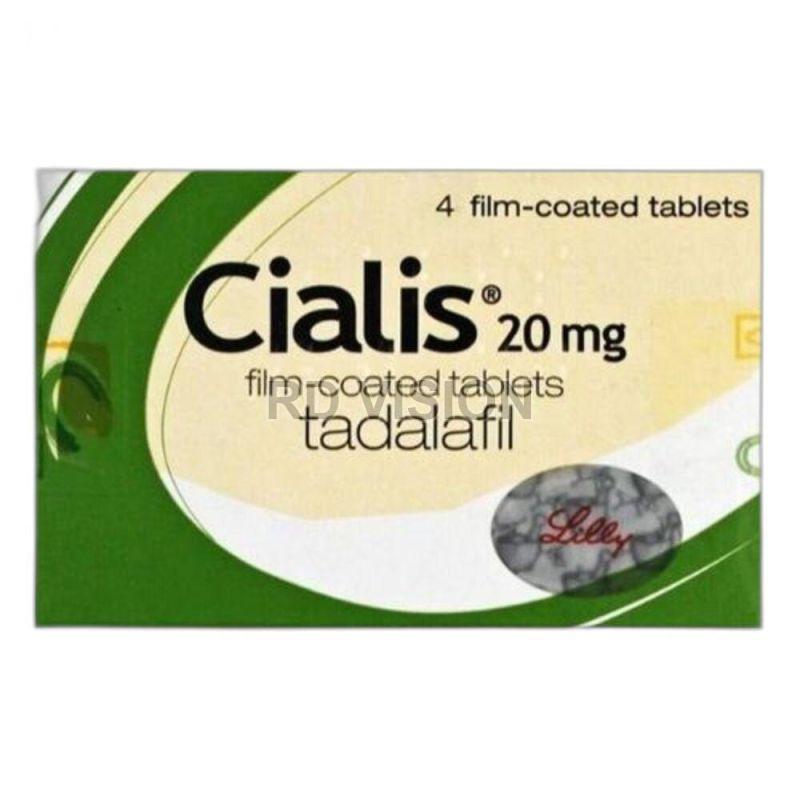 Cialis 20mg Tablets, for Erectile Dysfunction, Medicine Type : Allopathic