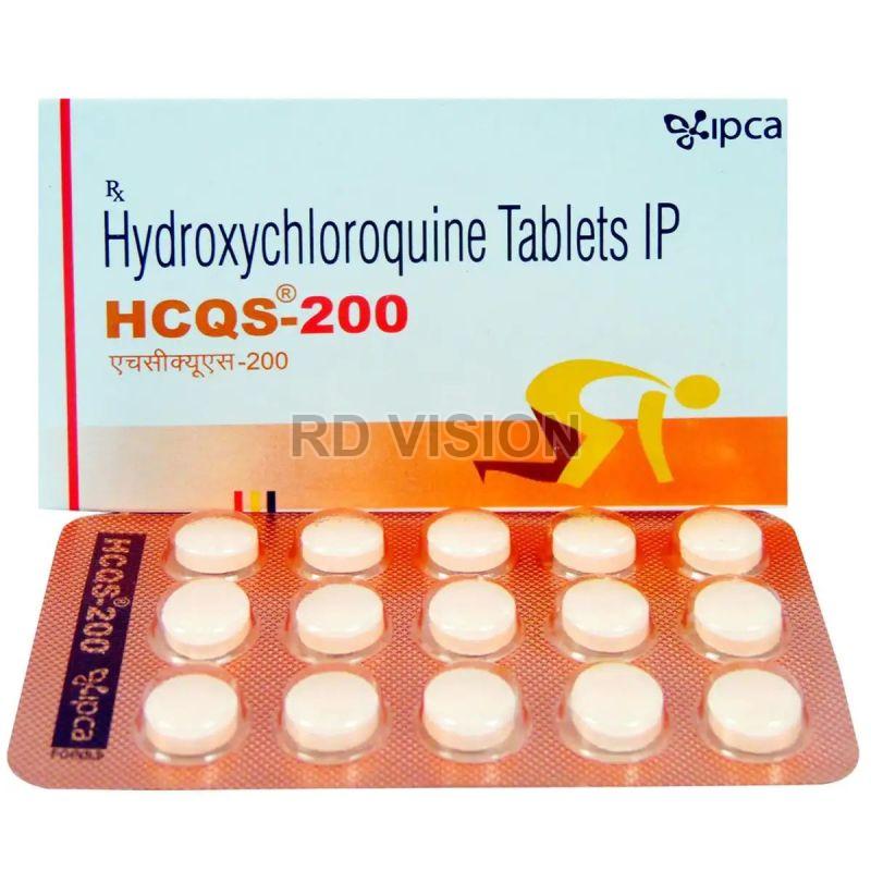 HCQS 200mg Tablets, Packaging Type : Blister