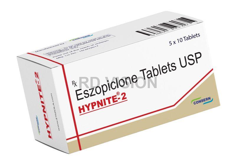 Hypnite 2mg Tablets, for Used to Treat Insomnia, Medicine Type : Allopathic