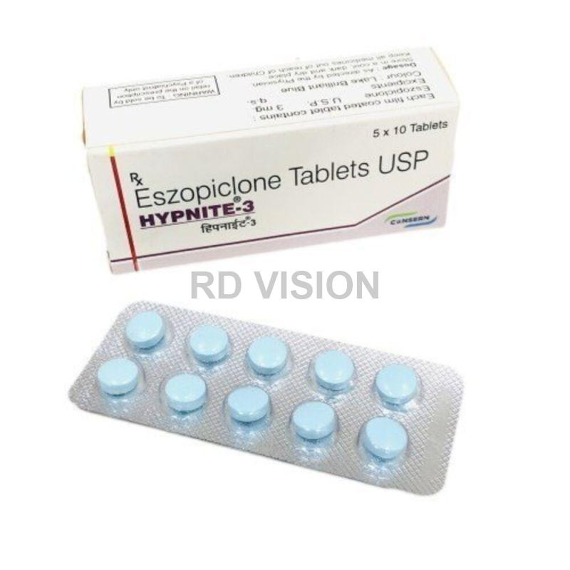Hypnite 3mg Tablets, for Used to Treat Insomnia, Medicine Type : Allopathic