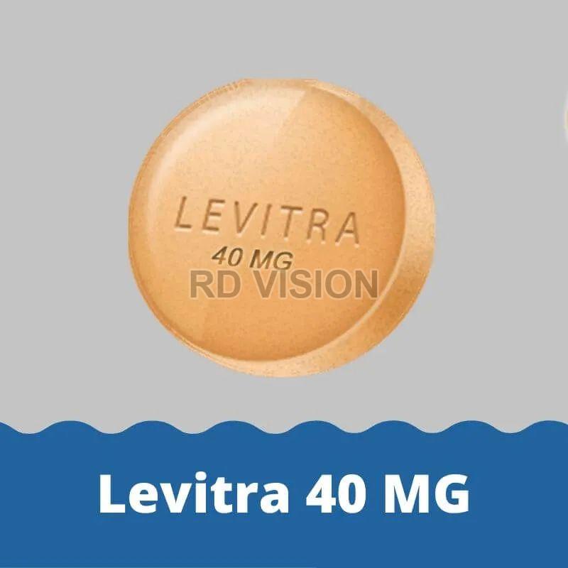 Levitra 40mg Tablets, for Erectile Dysfunction, Medicine Type : Allopathic