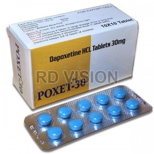 Poxet 30mg Tablets, Packaging Type : Blister