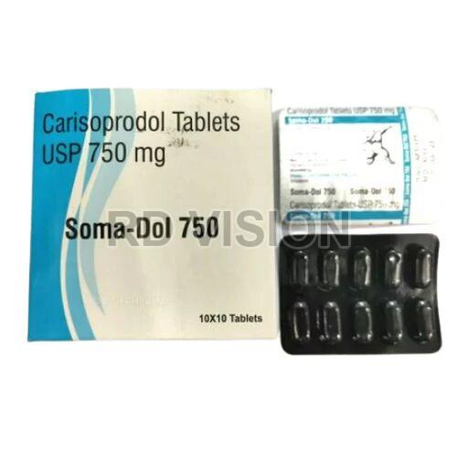 Soma-Dol 750mg Tablets, Medicine Type : Allopathic