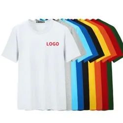 Round Neck Cotton Plain Promotional T-Shirts, Size : Small, Medium, Large