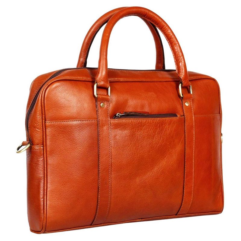 Plain PU Leather Laptop Bag, Feature : Nice Look, High Grip