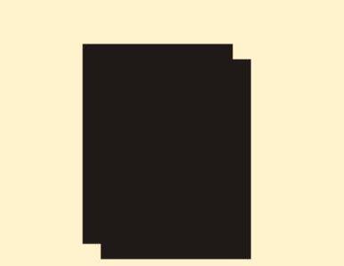 Square Plain Black Pastel Paper, for Drawing