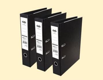 The Champ Plain Polypropylene Lever Arch File, for Keeping Documents