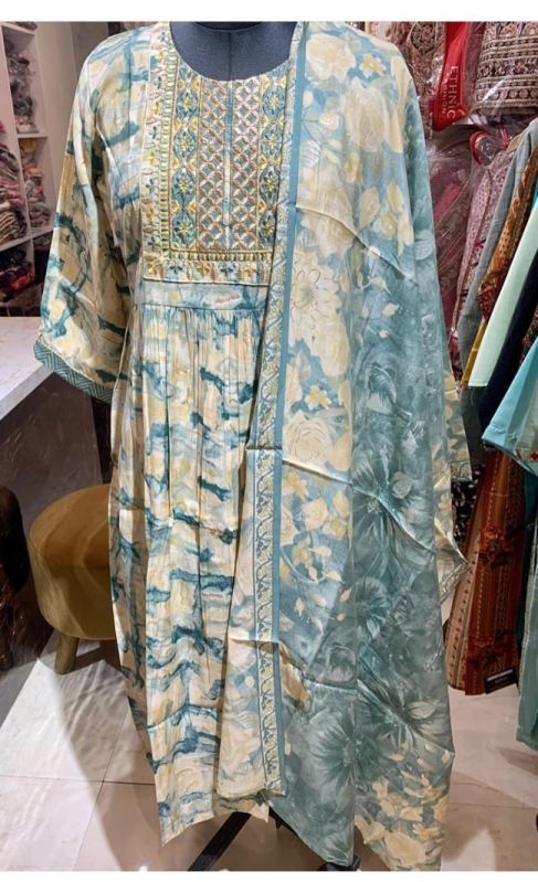 Ladies Fancy Silk Suit