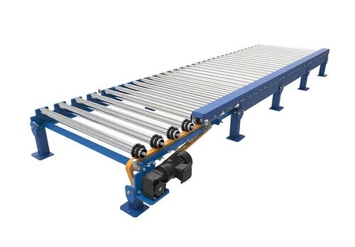 Chain Driven Roller Conveyor, For Industrial Use, Feature : Excellent Quality