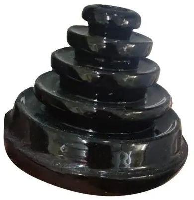 Black Round 100 gm Smoke Fountain Incense Holder, for Home Decor, Feature : Dimensional, High Quality