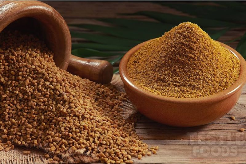 Blended Natural Fenugreek Powder, for Spices, Packaging Type : Plastic Packet