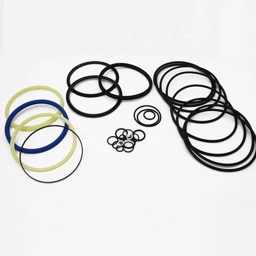 Multicolor Round Rubber Rock Breaker Seal Kit, for Industrial