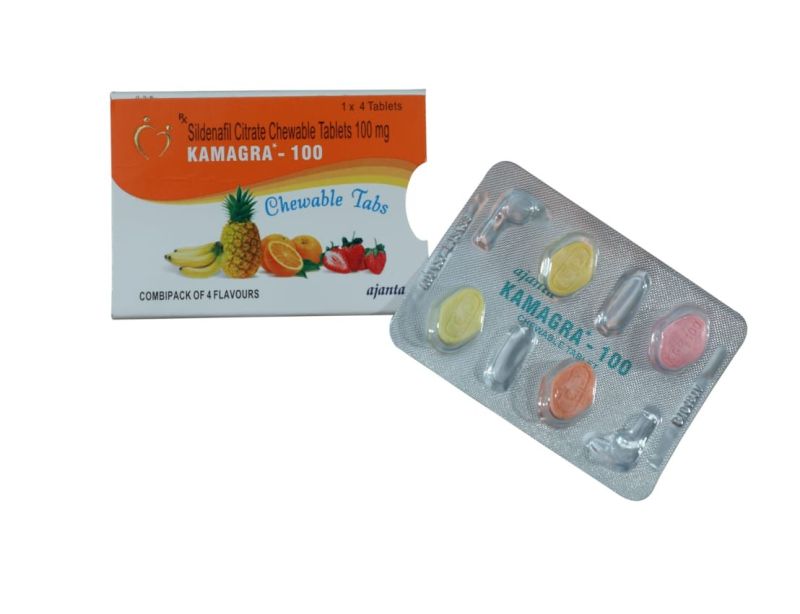 Sildenafil Citrate Chewable 100mg Tablet