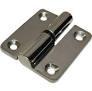 Silver Non Polished Stainless Steel Friction Hinge, Width : 15-200mm