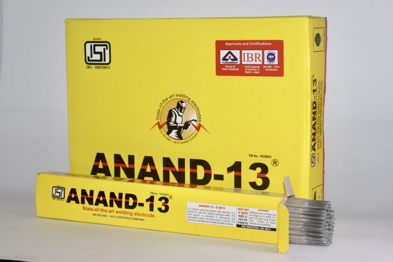 Mild Steel ANAND-13, for Welding Purpose, Certification : ISI Certified, BHEL, IBR, IRS, PDIL, DCM