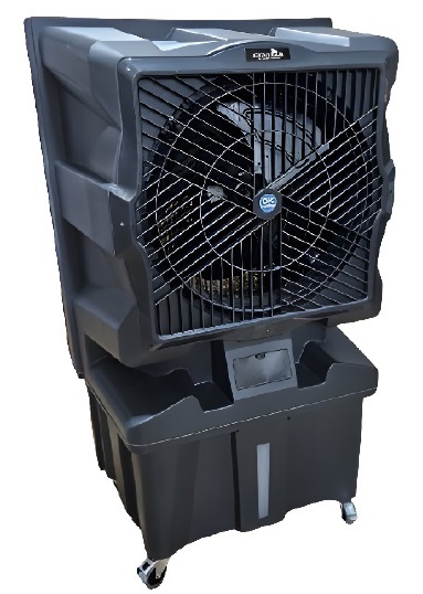 Black Z-Com-20 Macho Plastic Air Cooler, for Industrial, Tank Capacity : 130 Ltr