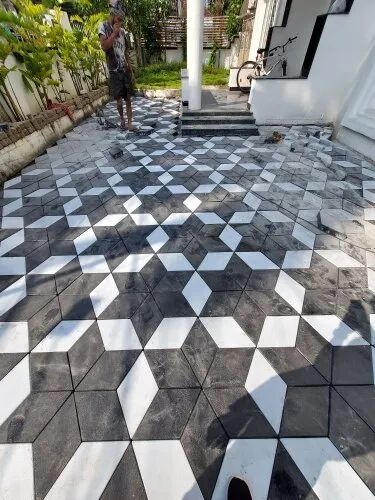 Design Granite Floor Tile, For Flooring, Feature : Acid Resistant, Anti Bacterial, Heat Resistant