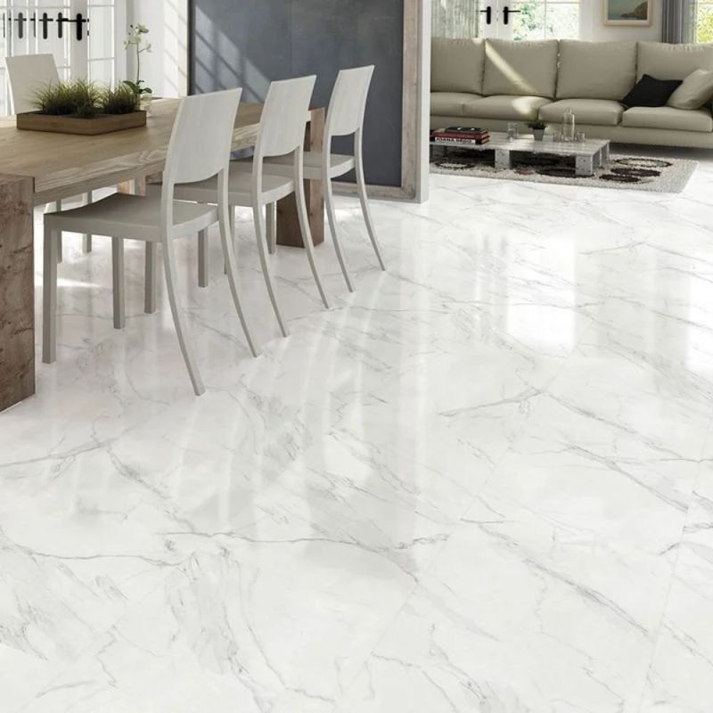 White Marble Floor Tile, for Flooring, Feature : Acid Resistant, Anti Bacterial, Heat Resistant