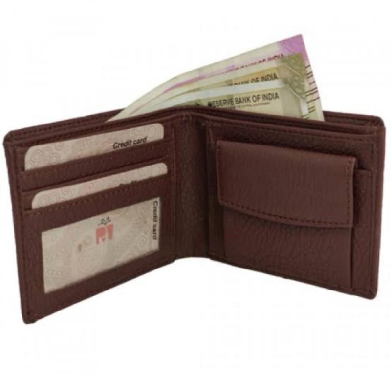 Mens Leather Wallet, for Gifting, Personal Use, Packaging Type : Paper Box